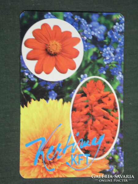 Card calendar, garden flower seed plant store, Rède, 1994, (3)
