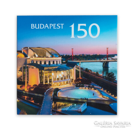 2023 - Budapest is 150 years old - decorative traffic line, bu