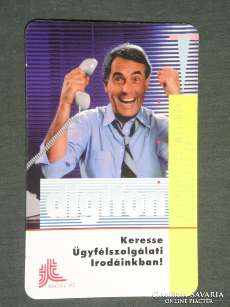 Kártyanaptár, MATÁV távközlés Rt. Pécs, digifon, férfi modell, 1994,   (3)