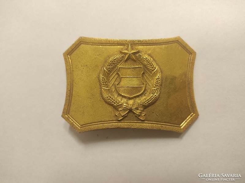 Kádár coat of arms belt buckle (Hungarian People's Army)