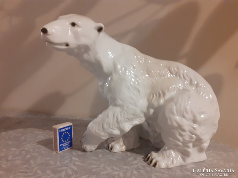 Large royal dux polar bear