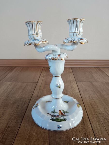 Herend Rothschild pattern candle holder