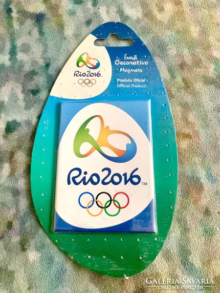 Rio 2016 olimpia hűtőmágnes