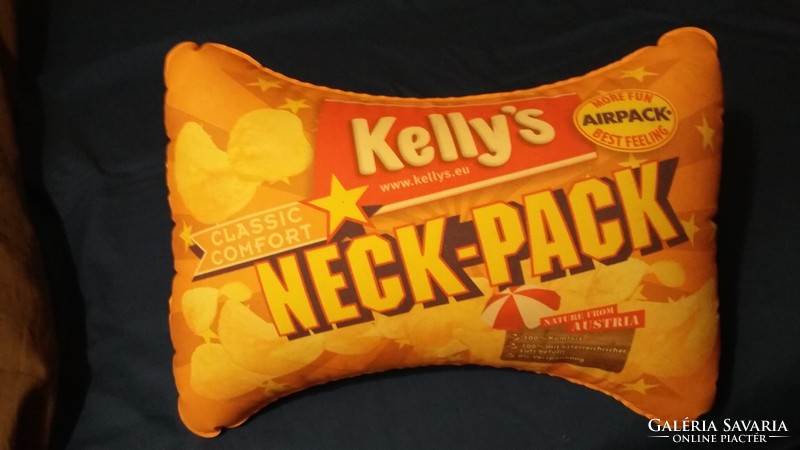 Inflatable advertising neck pillow: Austrian kelly's chips