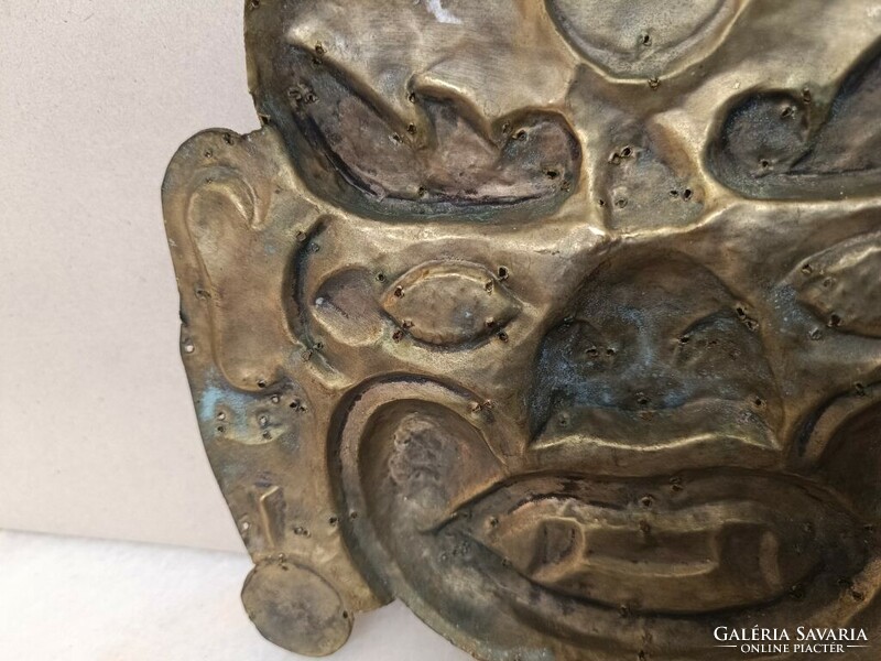 Antique Mahakala Buddhist Ceremonial Mask Nepal Tibet 915 7612