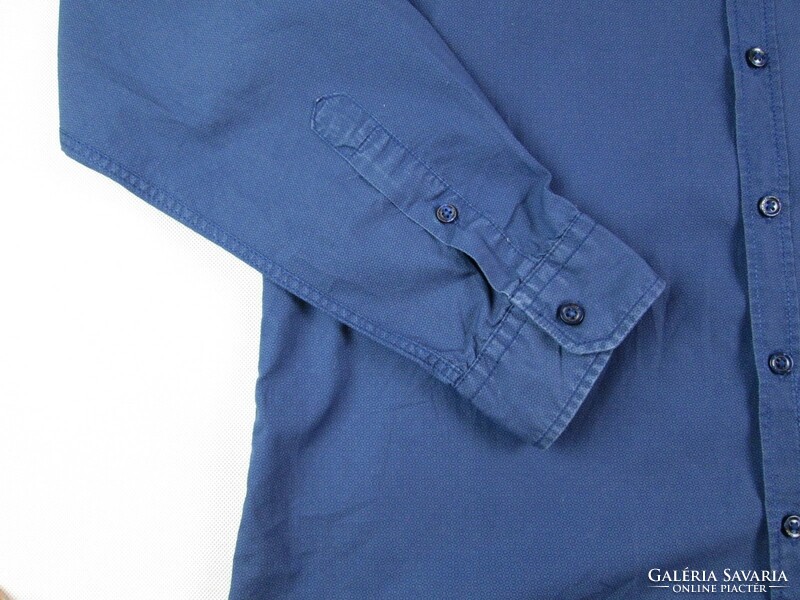 Original camel active (l) long-sleeved men's pastel blue shirt