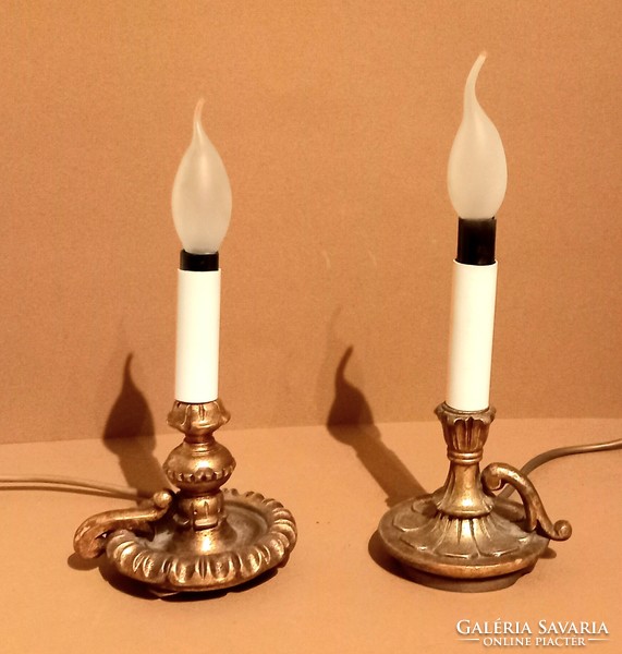2 table lamps art deco design. Negotiable!