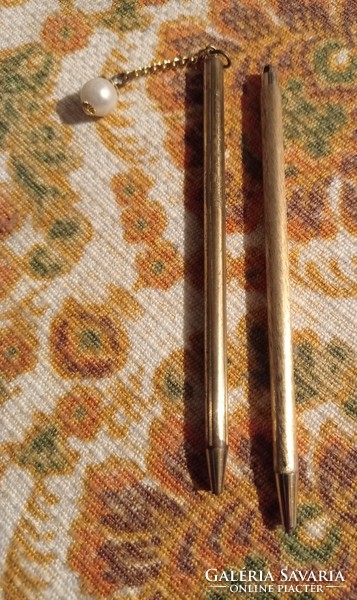 Retro Small Size Gilded Ballpoint Pens...