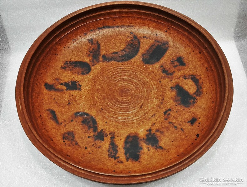 Ilona P. Benkő - huge ceramic centerpiece / serving tray