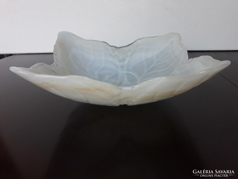 Beautiful Murano glass bowl with a marble pattern