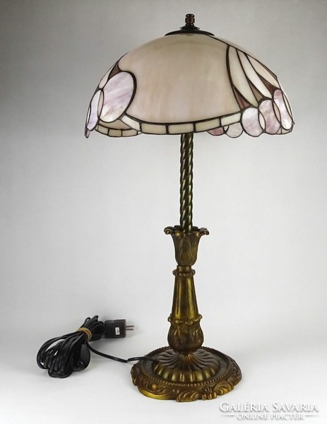 1P425 tiffany bronze table lamp 65 cm