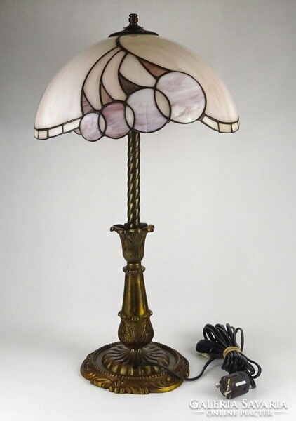 1P425 tiffany bronze table lamp 65 cm