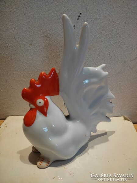 Retro Russian porcelain rooster