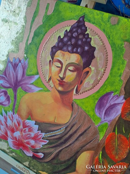 Buddha festmény