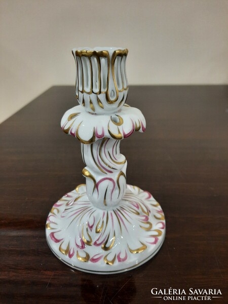 Herend porcelain candle holder 1.Ost.