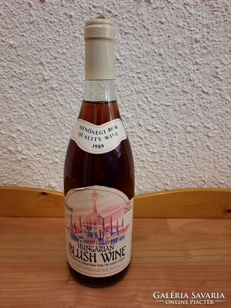 Hungarian Blush Wine 1989, muzeális bor