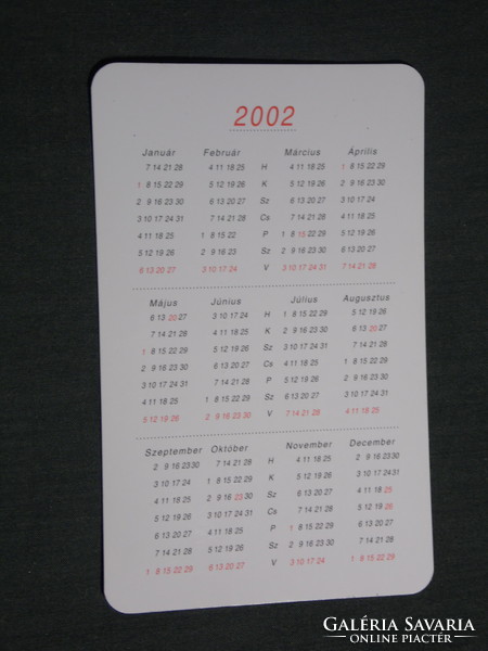 Card calendar, matáv telecommunications rt. Sea shell, 2002, (3)
