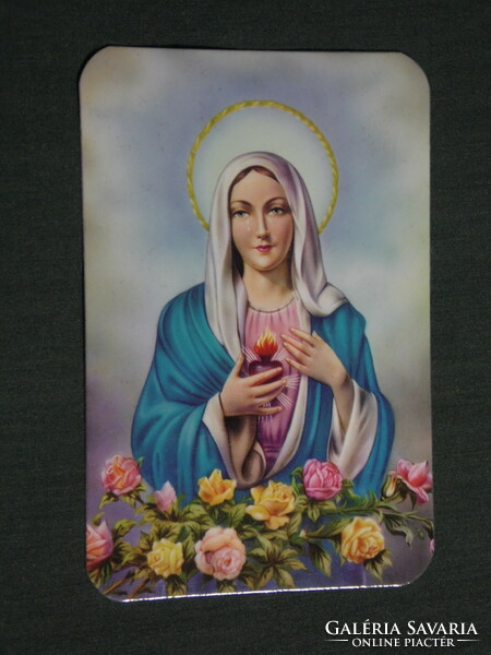 Card calendar, religion, Saint Margaret, graphic artist, 2002, (3)
