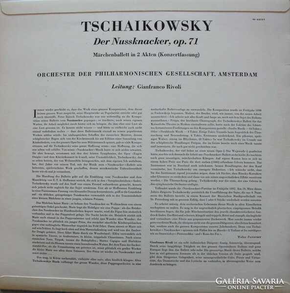 Tschaikowsky - Rivoli - Der Nussknacker - Ballett In 2 Akten (Konzertfassung) (LP)