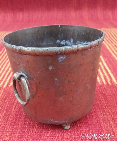 Antique copper bowl. Negotiable.