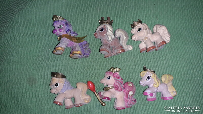 Quality filly pony my little pony collection of smaller figures, 6 in one as shown in the pictures