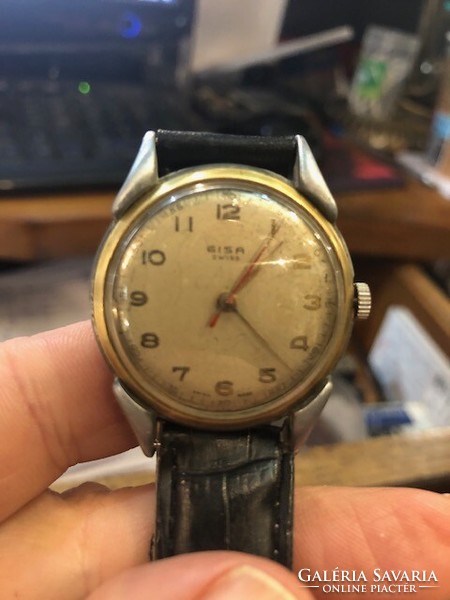 Gisa Swiss men's watch from the 40s, a real rarity.