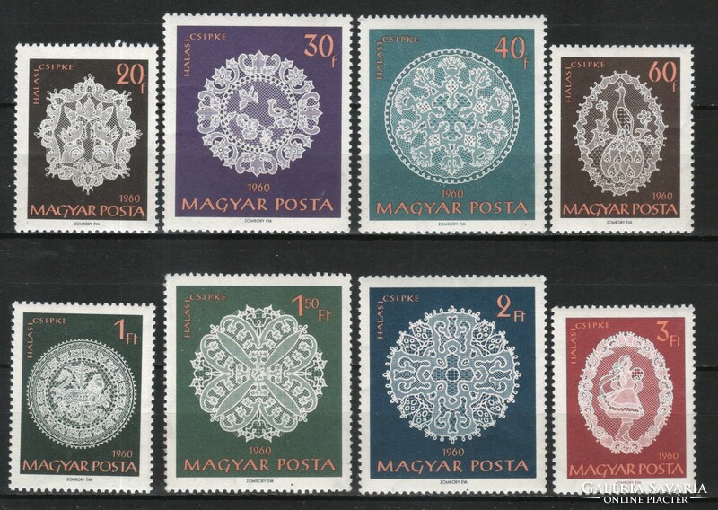 Magyar Postatiszta 2819 MPIK 1723-1730   Kat. ár 800 Ft.