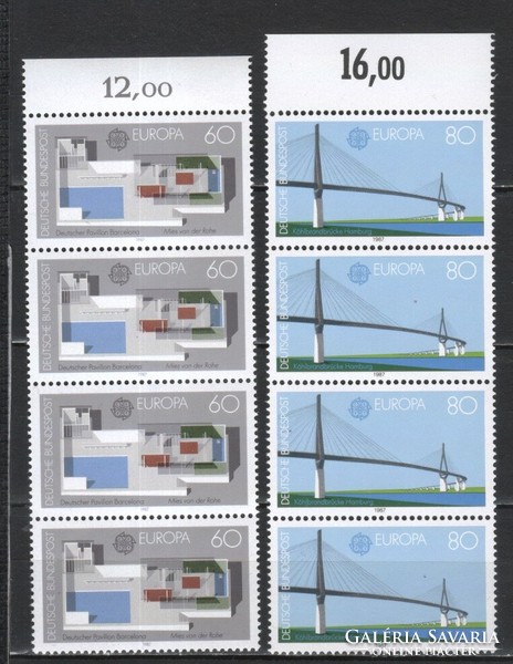 Postal cleaner bundes 0919 mi 1321-1322 EUR 14.00