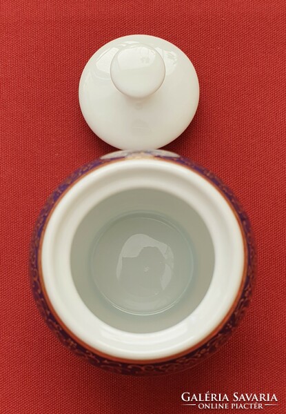 Fine Royal Porcelain lengyel porcelán cukortartó