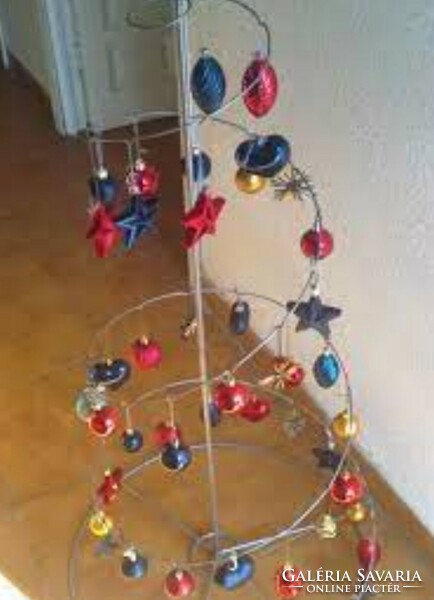 Ikea yrsno metal folding Christmas tree with ideas!
