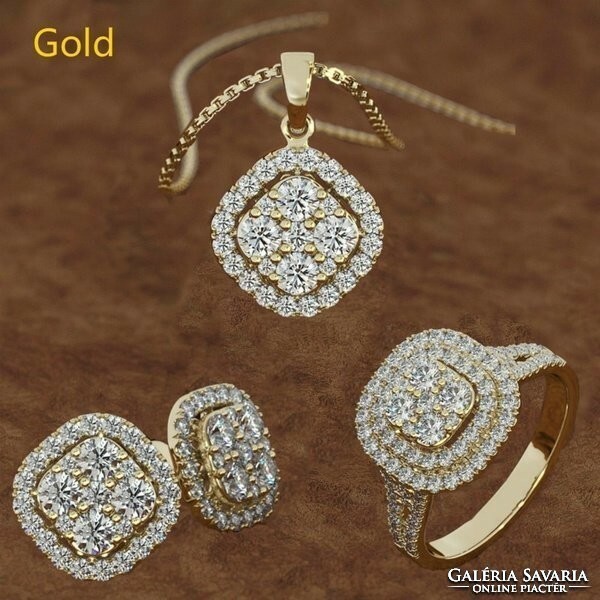 For half, Italian quality gold-filled set