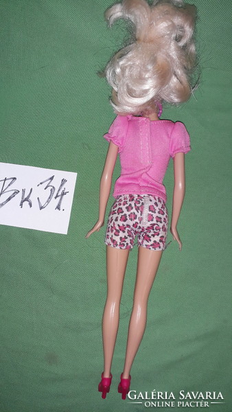 Beautiful original mattel 1999 - barbie - fashion blonde hair toy doll as shown in pictures bk34