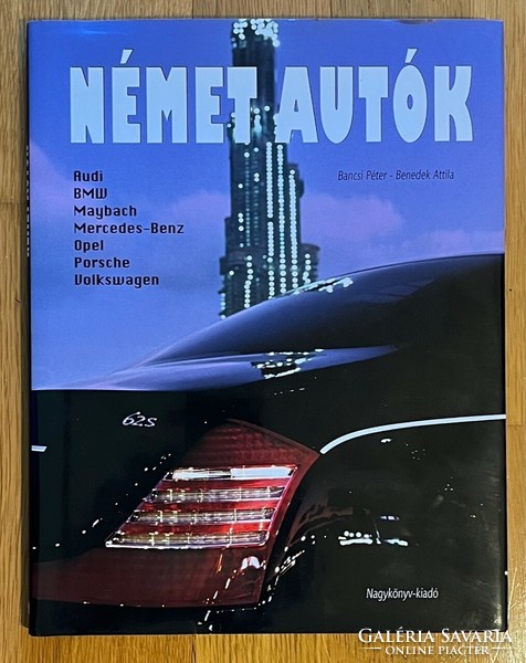 German cars (Péter Bancsi - Attila Benedek) book publisher
