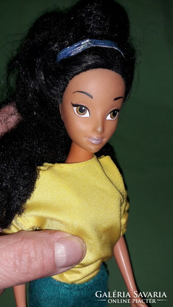 Beautiful original simba disney - barbie - princess jasmine black hair toy doll as per pictures bk32