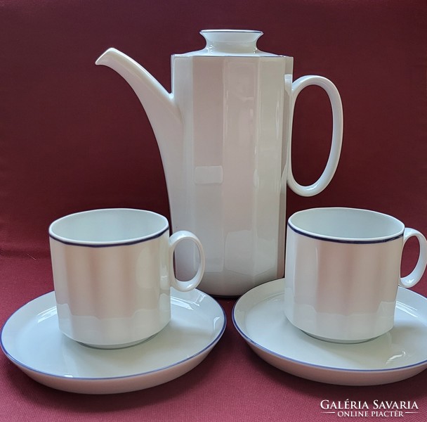 Rosenthal studio linie German porcelain coffee tea set jug jug cup saucer spout
