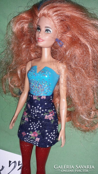 Beautiful original mattel 2021 - barbie - hot red hair toy doll according to the pictures bk23