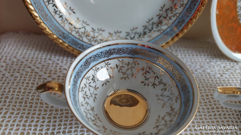 Bavaria MPK, Rieber porcelán teás szett, darabáron