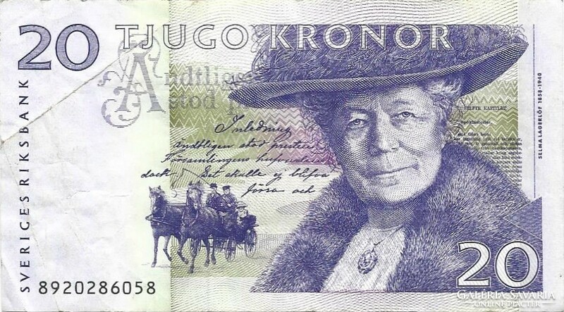 20 kronor korona 2006 Svédország 3.
