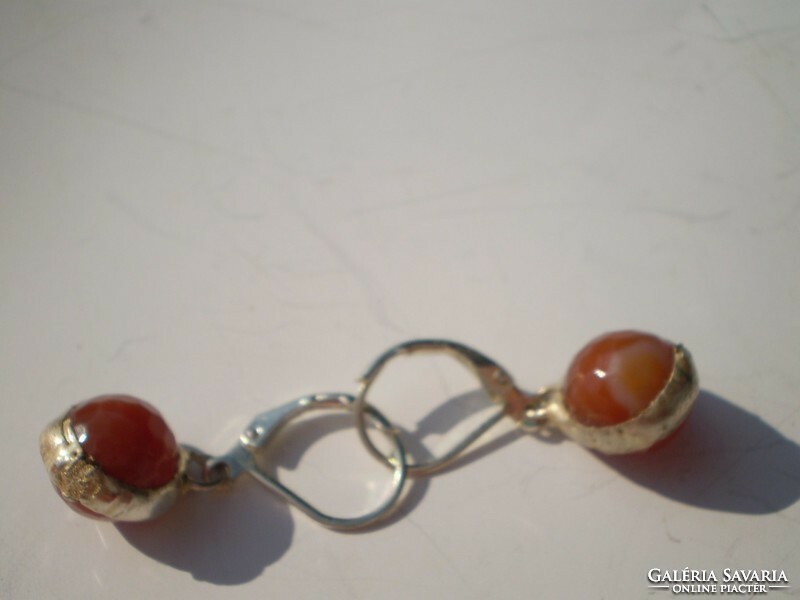 I already discounted it! Handmade carnelian earrings