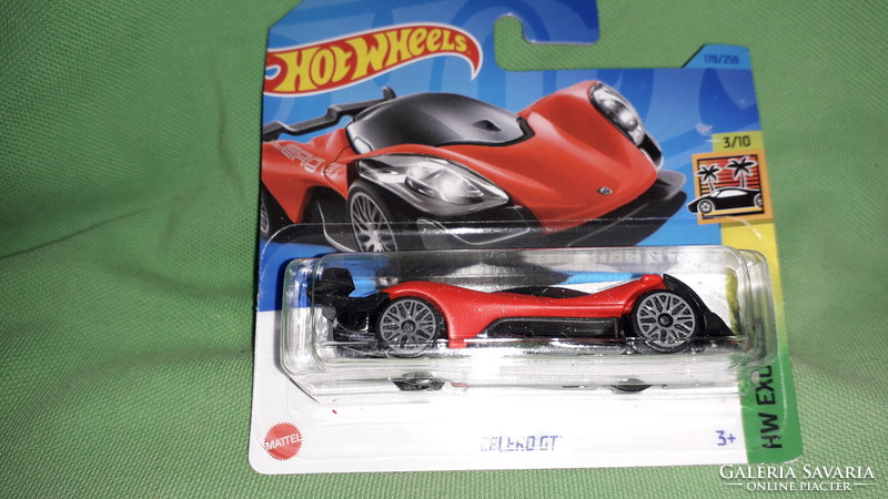 2023. Mattel - hot wheels - hw exotics - celero gt - 1:64 metal small car according to the pictures