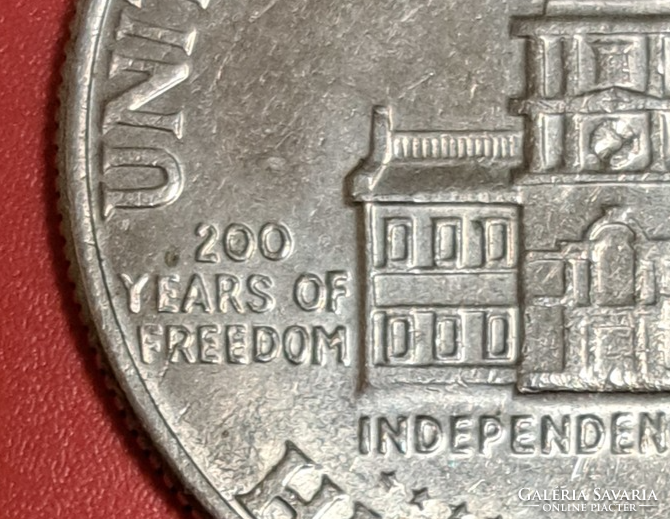 1776-1976 Kennedy Bicentennial Half Dollar, Declaration of Independence! (G/8/2)