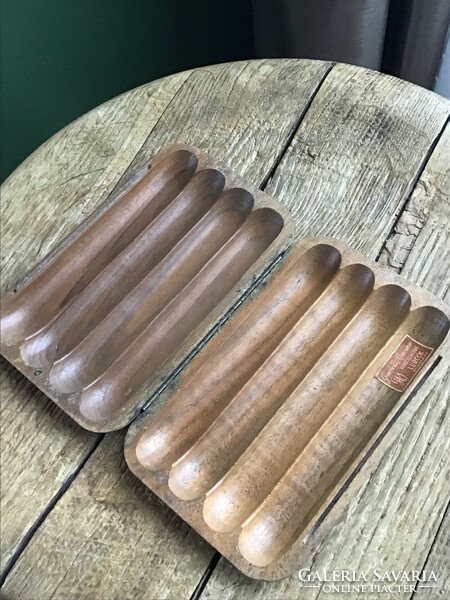 Antique wooden cigar box