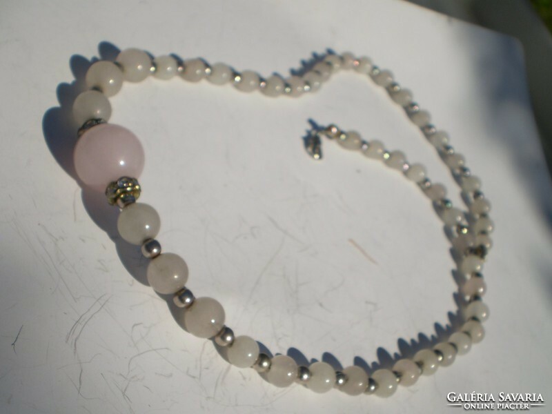 I've already discounted it, rose quartz unique necklaces
