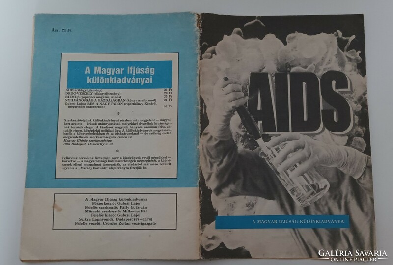 AIDS A MAGYAR IFJÚSÁG KÜLÖNKIADVÁNYA