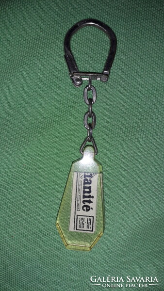 Old French political daily newspaper l'humanité, founded in 1904, advertisement key ring according to the pictures