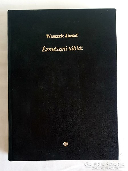 The numismatic plates left behind by József Weszerle i. Volume can reprint boards!