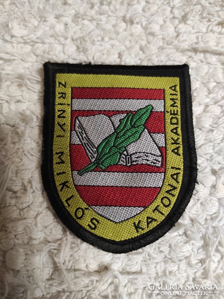 Arm badge of Miklós Zrínyi Military Academy