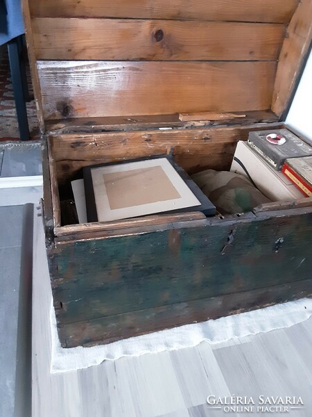 1. Vh Hungarian military wooden chest