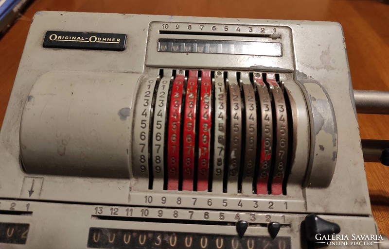 Original-odhner Swedish desktop mechanical calculator/calculator