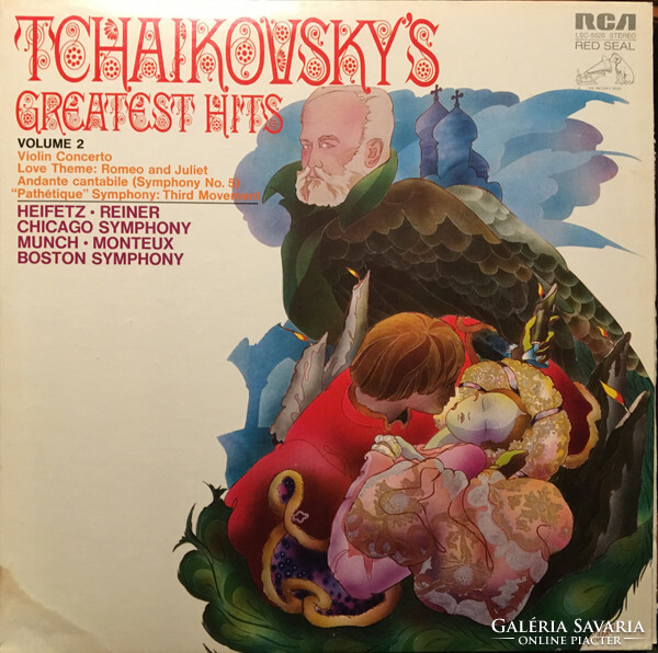 Jascha Heifetz, Fritz Reiner, Pierre Monteux - Tchaikovsky's Greatest Hits, Vol.2 (LP, Comp)